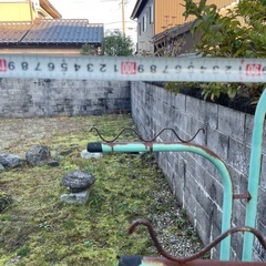 物干し台　2つ　富山市水橋にて引き渡しの画像