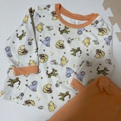 ユニクロパジャマ　80cmの画像