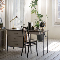 アメリカ　ハリウッド購入　デスク　アンティークの画像