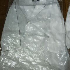 白衣 Sサイズ 2枚セット（ダブル/シングル）長期保管品 11月中引き取り希望の画像