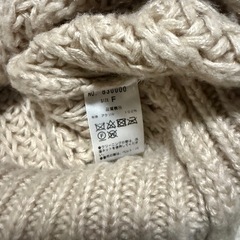 NICE CLAUP ドルマンカーディガン　ベージュの画像