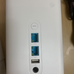 ソフトバンクAir本体、コンセントの画像