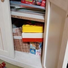 ニトリ　棚　（本やおもちゃはつきません）の画像