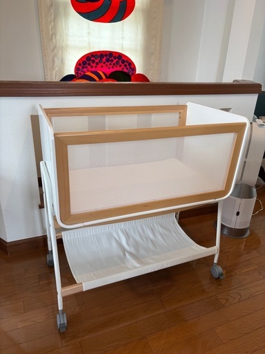 《美品》大和屋 リリワゴンll　ベビーベッド