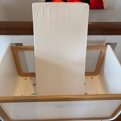 《美品》大和屋 リリワゴンll　ベビーベッドの画像