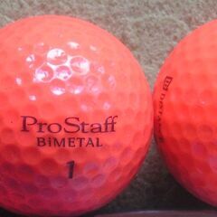 １，０００円　ゴルフボール　ProStaff　BiMETALの画像
