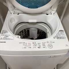 TOSHIBA洗濯機5kgの画像