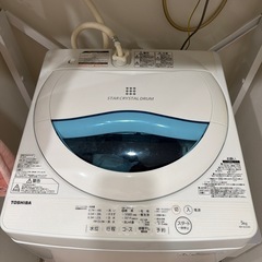 TOSHIBA洗濯機5kgの画像