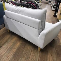 【ジャングルジャングル広陵店】ソファー　2人用　グレーの画像