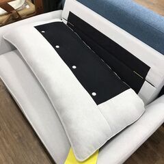 【ジャングルジャングル広陵店】ソファー　2人用　グレーの画像