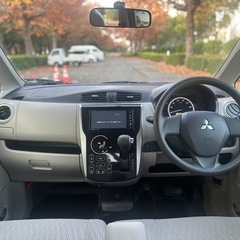 三菱 eKワゴン ピンク B11W 5ドア26年式 2014 117000KMの画像