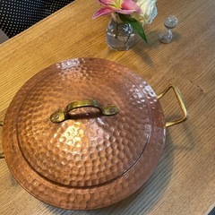 銅鍋　両手鍋　調理器具　キッチン用品の画像