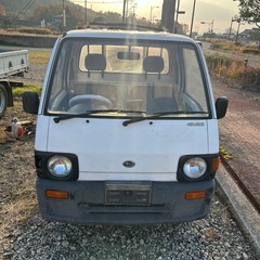 希少　丸目 平成3年　軽トラック　サンバートラック５ＭＴ　４ＷＤ　中古の画像