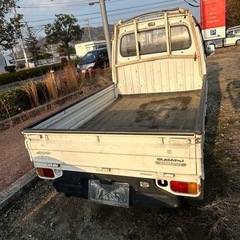 希少　丸目 平成3年　軽トラック　サンバートラック５ＭＴ　４ＷＤ　中古の画像