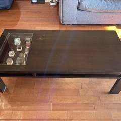 a.flatのローテーブル　アシンメトリーな脚が素敵です✨の画像