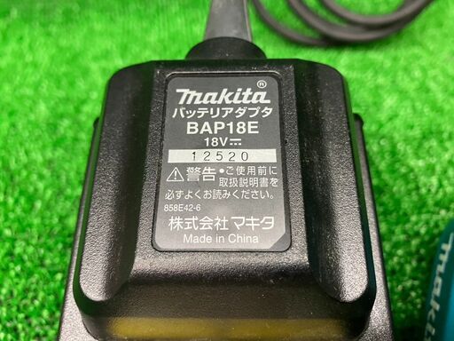 【SFU】makita FR451DZ 充電式オートパックスクリュードライバ BAP18Eアダプタセット【中古動作品】