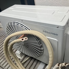 【岐阜市引き取り限定】Hisenseルームエアコン（2024年）の画像