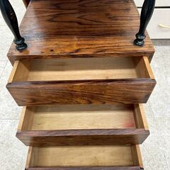 ★リユースのサカイ高崎店★TJ13463  棚 茶 H70×D37×W43 クリーニング済みの画像