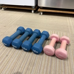 【お買い得‼️】ダンベル 18点セット！ 総重量36kg！ エクササイズ  鉄アレイ ゴムコーティング ラバーコーティングの画像
