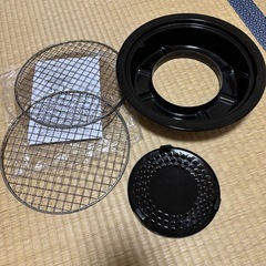 Iwatani 網焼プレート CB-A-AMP カセットフー専用アクセサリー 焼網2枚付きの画像