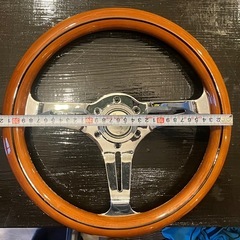 ⭐️ステアリング　程度良好👍👍👍32cmの画像