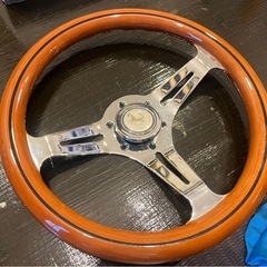 ⭐️ステアリング　程度良好👍👍👍32cmの画像