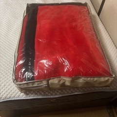 未使用トラの模様が描かれたブランケットです。の画像