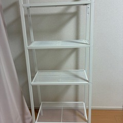 IKEA/イケア/シェルフユニット/LERBERG/レールベリ/ホワイトの画像