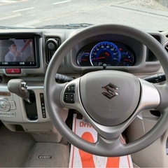 H30年式 エブリィワゴン 全国最安値出品★総額45.8万円★車検ロング ナビ TV Bluetooth Bカメラ 衝突軽減ブレーキ 両側パワスラ ETC 2.0 ハイルーフ 機関良好！修復歴なしの画像