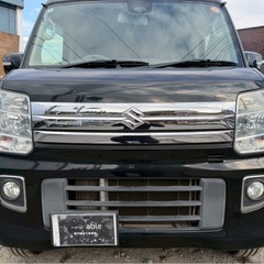 H30年式 エブリィワゴン 全国最安値出品★総額45.8万円★車検ロング ナビ TV Bluetooth Bカメラ 衝突軽減ブレーキ 両側パワスラ ETC 2.0 ハイルーフ 機関良好！修復歴なしの画像