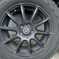 17インチ 4本セット スタッドレス 2018年製 ヨコハマ アイスガード SCHNEIDER の画像