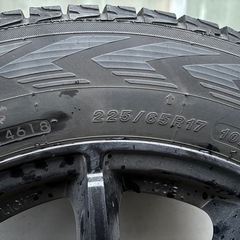 17インチ 4本セット スタッドレス 2018年製 ヨコハマ アイスガード SCHNEIDER の画像