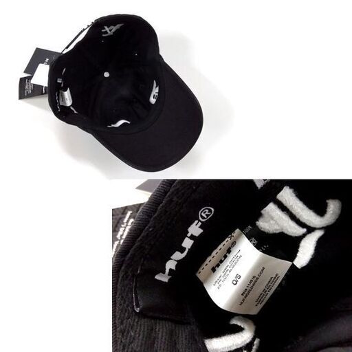 未使用品 HUF キャップ 帽子 J DILLA WASHED SNAPBACK HAT ブラック サイズ：O/S メンズ レディース 札幌市 中央区 南12条 未使用品 HUF キャップ 帽子 J DILLA WASHED SNAPBACK HAT ブラック