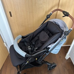 Pigeon ランフィリノン8 RB4L ブルー　ベビーカー　両対面式の画像