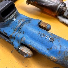 トーヨー 東洋 TOYO 削岩機 エアブレーカー はつり ロックドリル TY16 【11107664】の画像