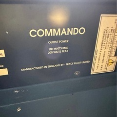 Trace Elliot Commando ベース用アンプ　100wの画像