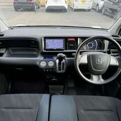 【自社ローン】ホンダ ライフ ディーヴァ 黒 HDDナビ ETC DVD再生 社外アルミホイール CD再生 キーレスの画像