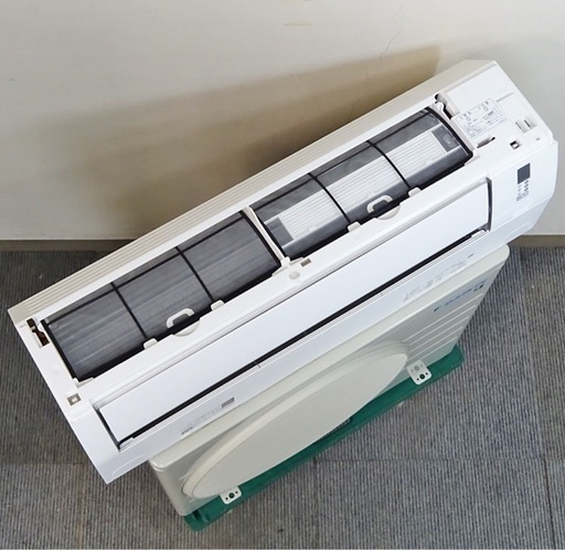 【取引完了】(57)DAIKIN【S224ATES-W】ダイキン コンパクトサイズ室内機 水内部クリーン ルームエアコン おもに6畳用 2024年製 取付販売