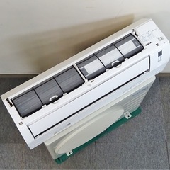 (57)DAIKIN【S224ATES-W】ダイキン コンパクトサイズ室内機 水内部クリーン ルームエアコン おもに6畳用 2024年製 取付販売の画像