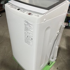 ■AQUA/アクア■全自動洗濯機 7.0kg AQW-S7P-W 2024年製の画像