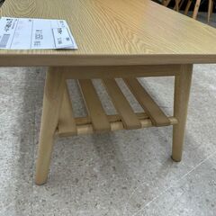 ★リユースのサカイ高崎店★TJ13468 (株)ニトリ テーブル クリーム H32.5×D45×W90.5 クリーニング済みの画像