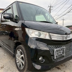 H25年式 AA評価4点 スズキ パレットSW★総額19.8万円★車検2年付き ナビ TV バックカメラ ETC 左パワスラ 内装良好 修復歴なし 走行10万キロ台！の画像