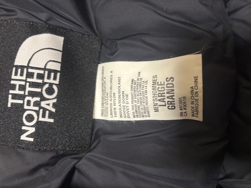 THE NORTH FACE ネイビー ダウンベスト Ｌ