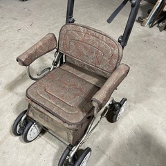 SATSUKI シルバーカー 手押し車 押し車　 軽量 アルミ 駐車ストッパーの画像