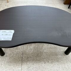 ★リユースのサカイ高崎店★TJ13469 (株)ニトリ テーブル 黒 H33.5×D56×W90 クリーニング済みの画像
