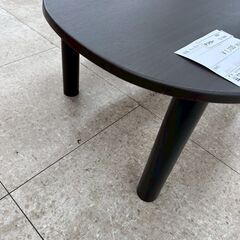 ★リユースのサカイ高崎店★TJ13469 (株)ニトリ テーブル 黒 H33.5×D56×W90 クリーニング済みの画像