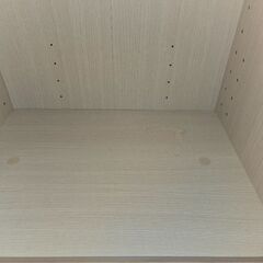 ニトリ　連結できるNカラボ　レギュラー2段　ホワイトウォッシュの画像