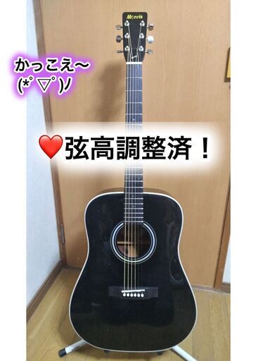 ❤️弦高調整済！「Morris モーリス W-20（寺田器さん）」(｀_´)ゞ