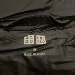 ユニクロ ウルトラライトダウンMサイズ黒　UNIQLO Ultra Light Down M size の画像