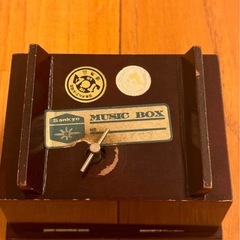 【希少】虫プロ　ジャングル大帝オルゴール付き宝石箱の画像